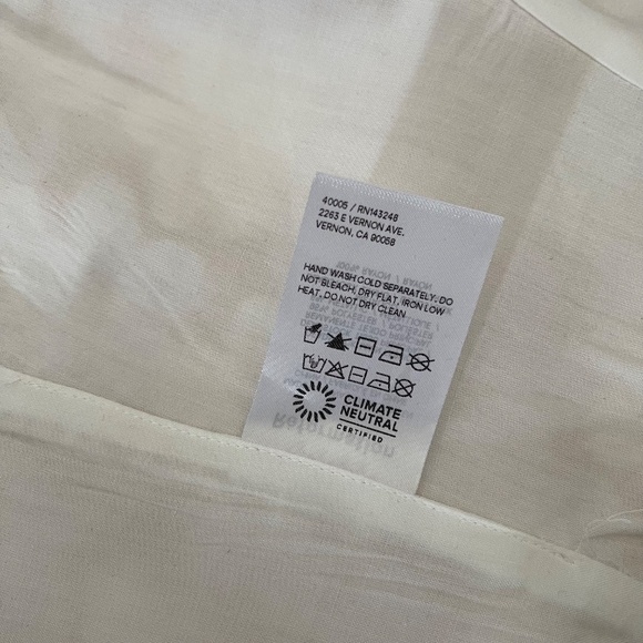 Reformation | Karoline Corset Floral Tie Crop Top in Color-Sunshine Bloom Size 2 - Picture 9 of 11